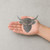Highland Cow Head Steel Cutout Shape, Raw Metal Wall Art and Craft Supply