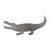 Alligator Steel Cutout Shape, Raw Metal Wall Art and Craft Supply