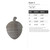 Acorn 3 Steel Cutout Shape, Raw Metal Wall Art and Craft Supply
