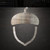 Acorn 5 Steel Cutout Shape, Raw Metal Wall Art and Craft Supply