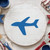 Airplane 2 Reusable Mylar Stencil, 10 mil Plastic Paint Stencil for Crafts and Decor