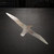 Albatross 2 Steel Cutout Shape, Raw Metal Wall Art and Craft Supply