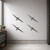 Albatross 2 Steel Cutout Shape, Raw Metal Wall Art and Craft Supply