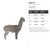 Alpaca 3 Steel Cutout Shape, Raw Metal Wall Art and Craft Supply