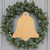 Holiday Bell Wood Cutout for Crafts, Unfinished Baltic Birch Craft Shape