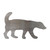 Honey Badger Steel Cutout Shape, Raw Metal Wall Art and Craft Supply