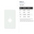 Onion 2 Reusable Mylar Stencil, 10 mil Plastic Paint Stencil for Crafts and Decor