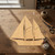 Sailboat Schooner Style Wood Cutout for Crafts, Unfinished Baltic Birch Craft Shape