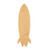 Surf Board Retro Fish Wood Cutout for Crafts, Unfinished Baltic Birch Craft Shape