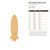 Surf Board Retro Fish Wood Cutout for Crafts, Unfinished Baltic Birch Craft Shape