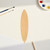 Surf Board Center Fin Wood Cutout for Crafts, Unfinished Baltic Birch Craft Shape