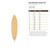 Surf Board Center Fin Wood Cutout for Crafts, Unfinished Baltic Birch Craft Shape