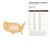 United States Fireworks Wood Cutout for Crafts, Unfinished Baltic Birch Craft Shape