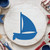 Sailboat Dinghy Style Reusable Mylar Stencil, 10 mil Plastic Paint Stencil for Crafts and Decor