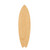Surf Board Original Style Wood Cutout for Crafts, Unfinished Baltic Birch Craft Shape