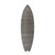 Surf Board Original Style Steel Cutout Shape, Raw Metal Wall Art and Craft Supply