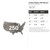 United States 250 Stencil Steel Cutout Shape, Raw Metal Wall Art and Craft Supply