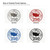 United States 250 Badge Fireworks Steel Cutout Shape, Raw Metal Wall Art and Craft Supply
