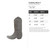 Cowboy Boot 3 Steel Cutout Shape, Raw Metal Wall Art and Craft Supply
