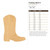 Cowboy Boot 4 Wood Cutout for Crafts, Unfinished Baltic Birch Craft Shape