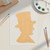 Abraham Lincoln Wood Cutout for Crafts, Unfinished Baltic Birch Craft Shape
