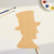 Abraham Lincoln Wood Cutout for Crafts, Unfinished Baltic Birch Craft Shape