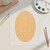 Oval 2 Wood Cutout for Crafts, Unfinished Baltic Birch Craft Shape