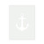 Anchor 3 Reusable Mylar Stencil, 10 mil Plastic Paint Stencil for Crafts and Decor