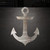 Anchor 3 Steel Cutout Shape, Raw Metal Wall Art and Craft Supply