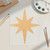 Bethlehem Star Soft Points Wood Cutout for Crafts, Unfinished Baltic Birch Craft Shape
