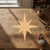 Bethlehem Star Long Ray Wood Cutout for Crafts, Unfinished Baltic Birch Craft Shape