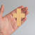 Cross Bold Simple Wood Cutout for Crafts, Unfinished Baltic Birch Craft Shape