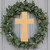 Cross Old Rugged Wood Cutout for Crafts, Unfinished Baltic Birch Craft Shape