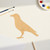 Crow 2 Wood Cutout for Crafts, Unfinished Baltic Birch Craft Shape