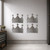 Crown 3 Steel Cutout Shape, Raw Metal Wall Art and Craft Supply