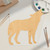 Howling Wolf 2 Wood Cutout for Crafts, Unfinished Baltic Birch Craft Shape