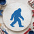 Bigfoot Walking Reusable Mylar Stencil, 10 mil Plastic Paint Stencil for Crafts and Decor