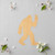 Bigfoot Victory Wood Cutout for Crafts, Unfinished Baltic Birch Craft Shape