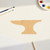 Anvil 2 Wood Cutout for Crafts, Unfinished Baltic Birch Craft Shape
