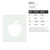 Apple 3 Reusable Mylar Stencil, 10 mil Plastic Paint Stencil for Crafts and Decor