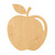 Apple 5 Wood Cutout for Crafts, Unfinished Baltic Birch Craft Shape