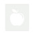 Apple 5 Reusable Mylar Stencil, 10 mil Plastic Paint Stencil for Crafts and Decor