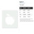 Apple 5 Reusable Mylar Stencil, 10 mil Plastic Paint Stencil for Crafts and Decor