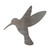 Hummingbird 5 Steel Cutout Shape, Raw Metal Wall Art and Craft Supply