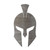 Spartan Helmet Bold Steel Cutout Shape, Raw Metal Wall Art and Craft Supply