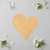 Heart Ornamental Swirl Wood Cutout for Crafts, Unfinished Baltic Birch Craft Shape