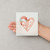 Heart Ornamental Double Reusable Mylar Stencil, 10 mil Plastic Paint Stencil for Crafts and Decor