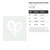 Heart Ornamental Double Reusable Mylar Stencil, 10 mil Plastic Paint Stencil for Crafts and Decor