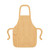 Apron 2 Wood Cutout for Crafts, Unfinished Baltic Birch Craft Shape