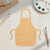 Apron 2 Wood Cutout for Crafts, Unfinished Baltic Birch Craft Shape